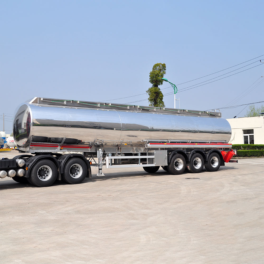 3 Axle Aluminum Fuel Tanker Trailer