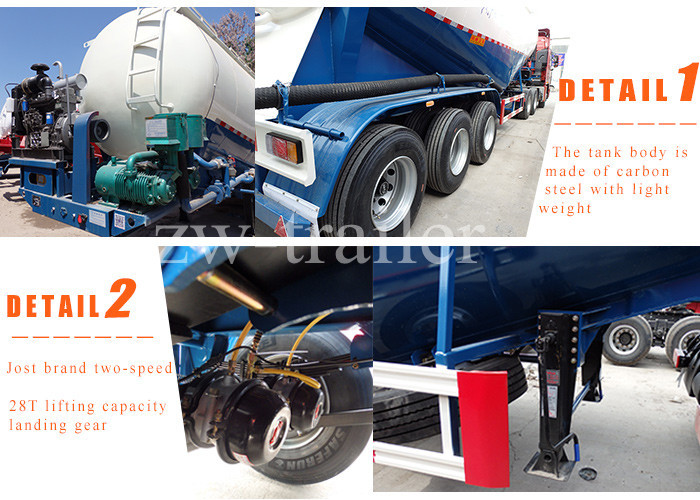 40T cement bulk tanker trailer 1300-201905291638540927