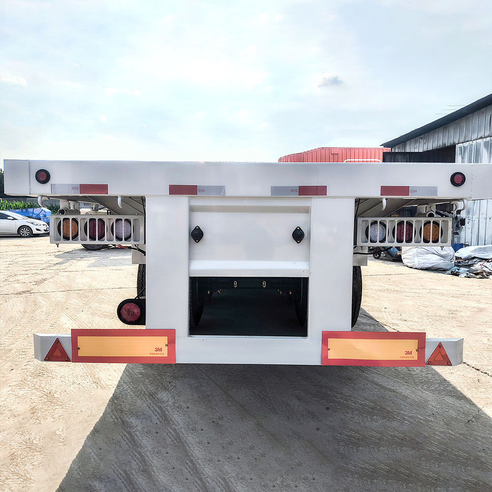 3 Axle Extendable Flatbed Semi Trailer