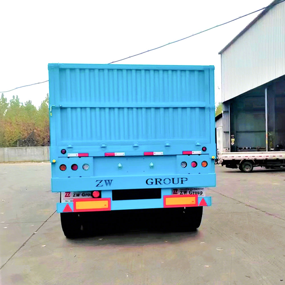3 Axle Bulk Side Wall Semi Trailer