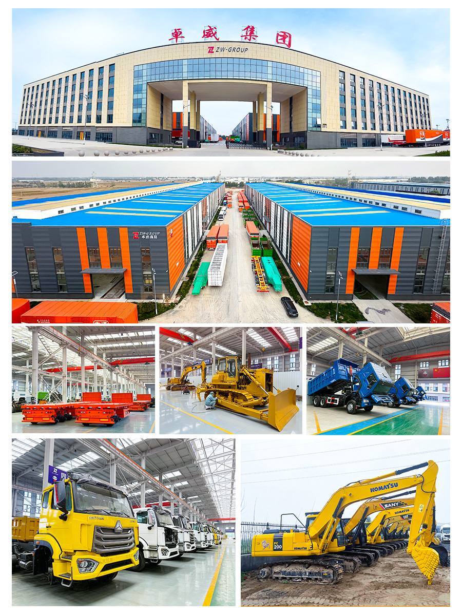 ZW Group manufacturing plant headquarters heavy trucks and construction machinery production workshop ZW Group manufacturing plant headquarters heavy trucks and construction machinery production workshop