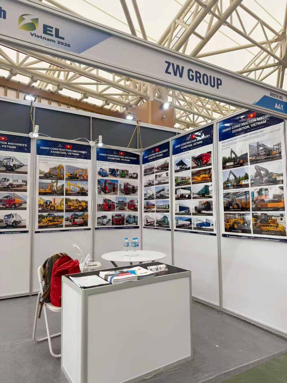 En direct de Contech Vietnam 2026 : rendez-vous au stand A41 de ZW Group à Hanoï