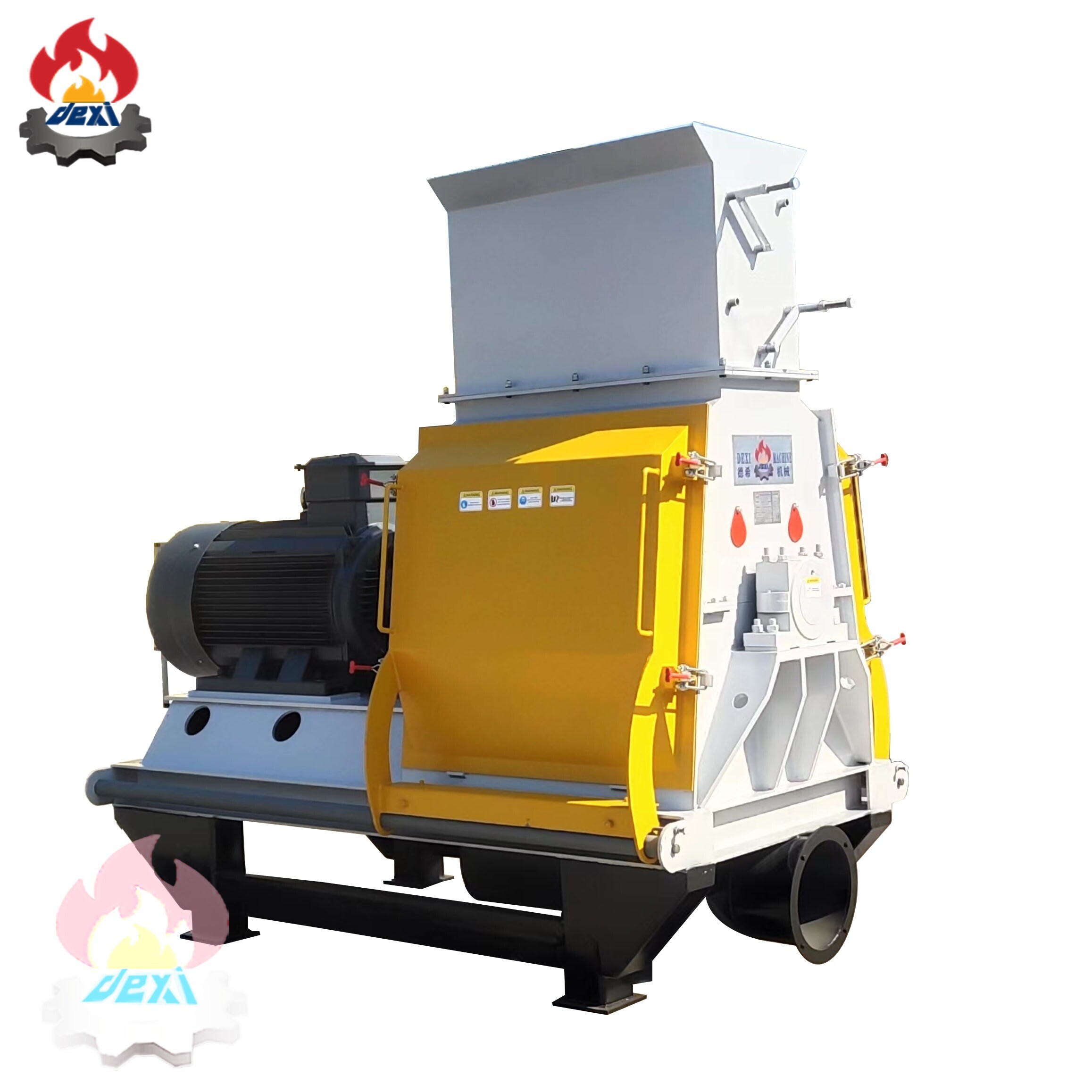 2000-3000KG/Hour GXP65x75 High Efficiency Agriculture Waste Wood Chips Hammer Mill