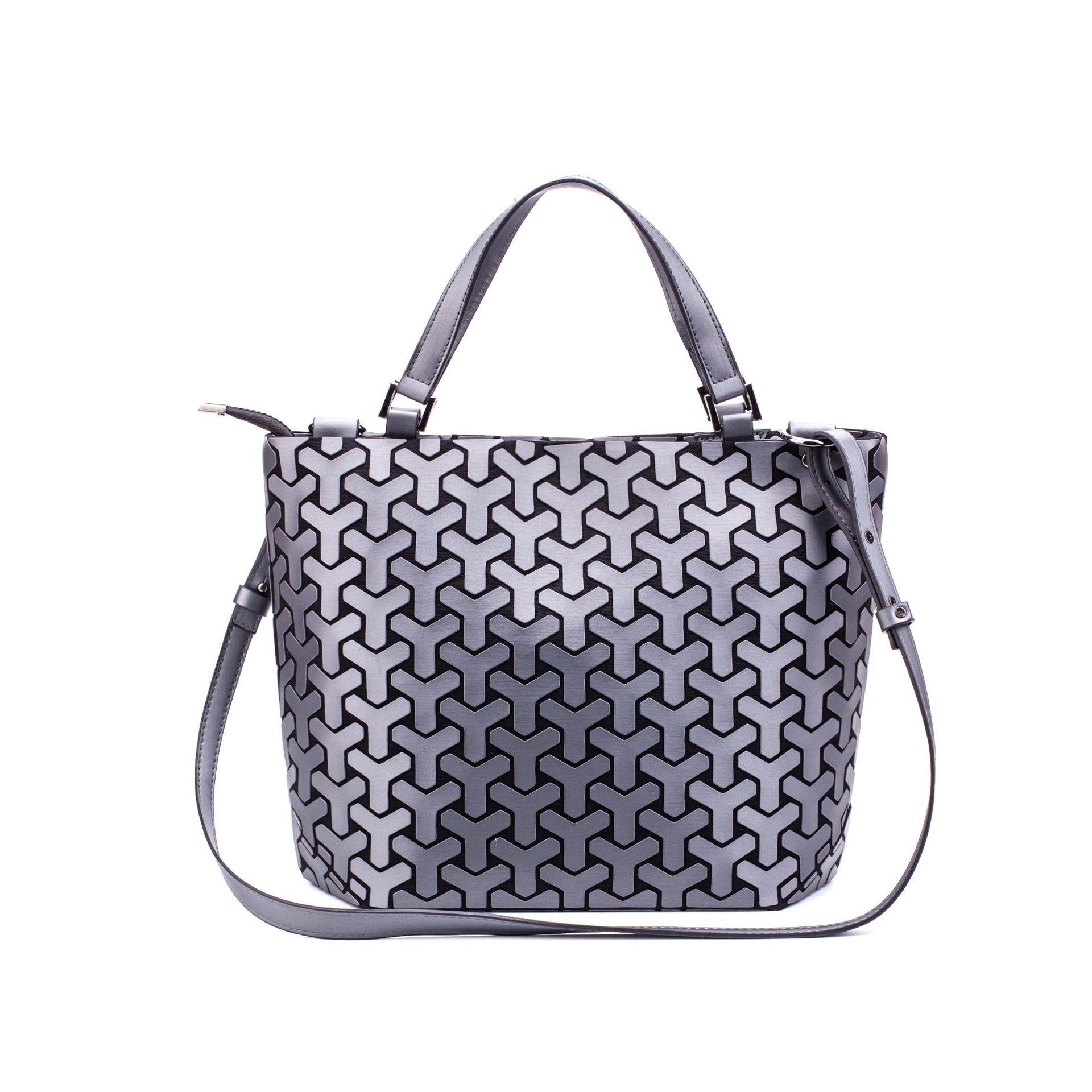 Bag for women 2025 new Korean version large capacity bucket bag for women, niche trendy diamond grid single shoulder crossbody bag