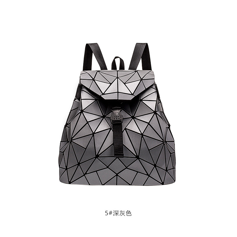 Foreign trade bag 2025 new trend fashionable geometric backpack college style women's drawstring backpack spot wholesale Foreign trade bag 2025 new trend fashionable geometric backpack college style women's drawstring backpack spot wholesale
