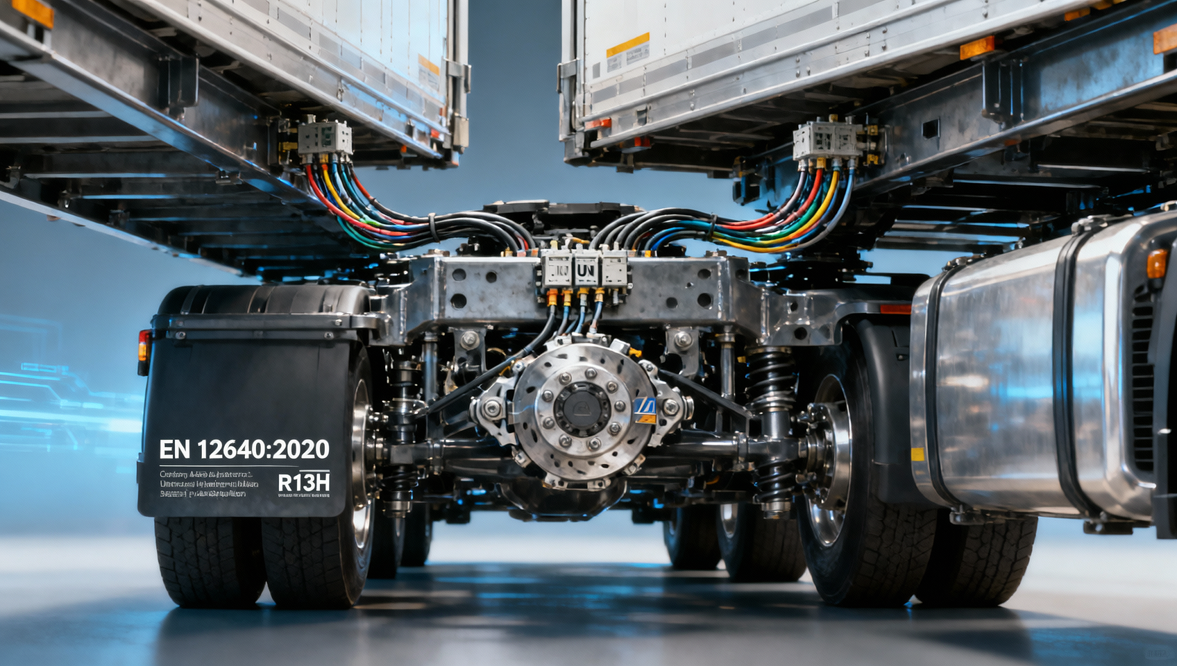 How do heavy truck parts manufacturers ensure compliance with EU and ASEAN safety standards?