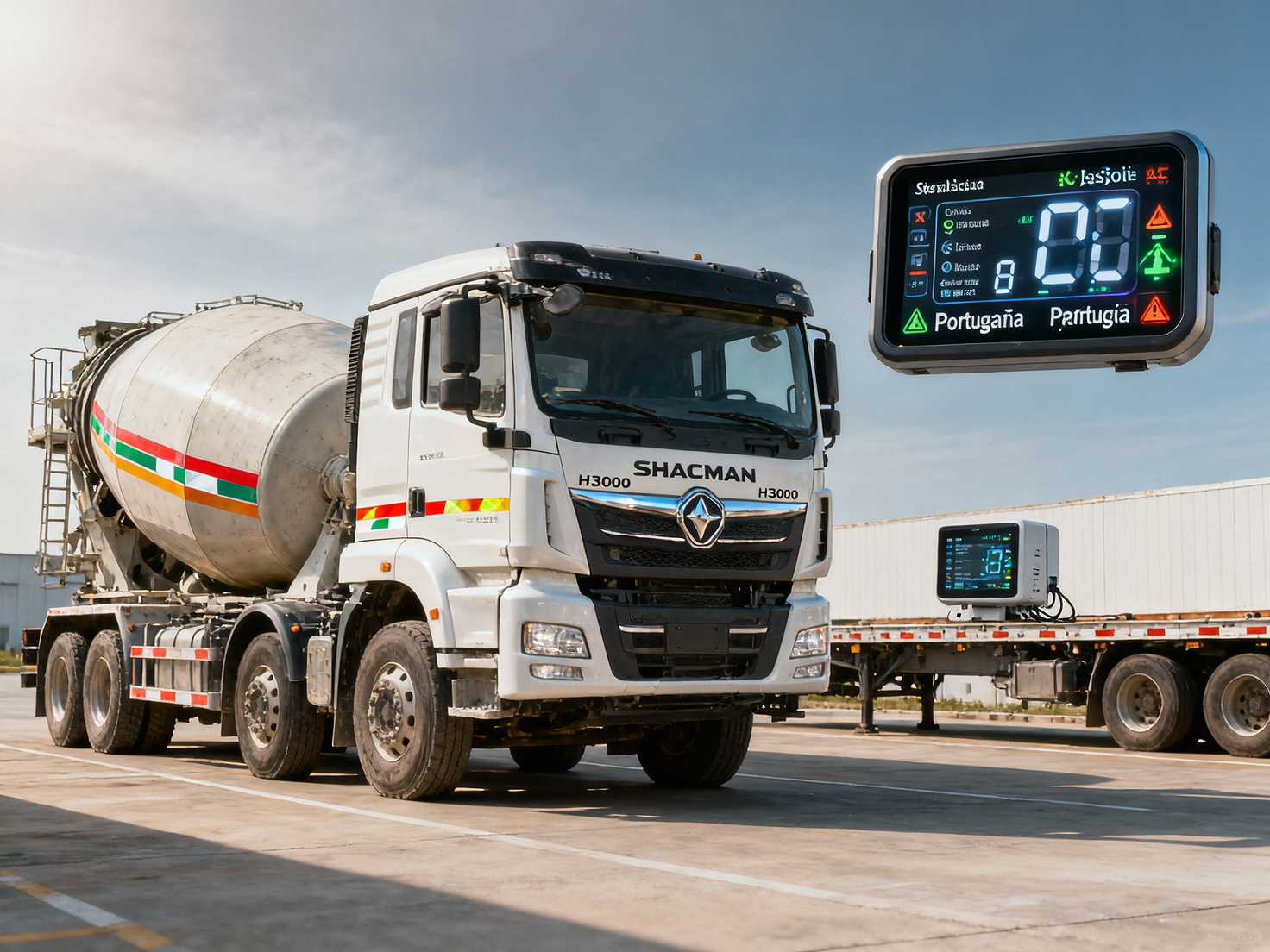 Heavy duty trucks for sale in Latin America increasingly require dual-language telematics support