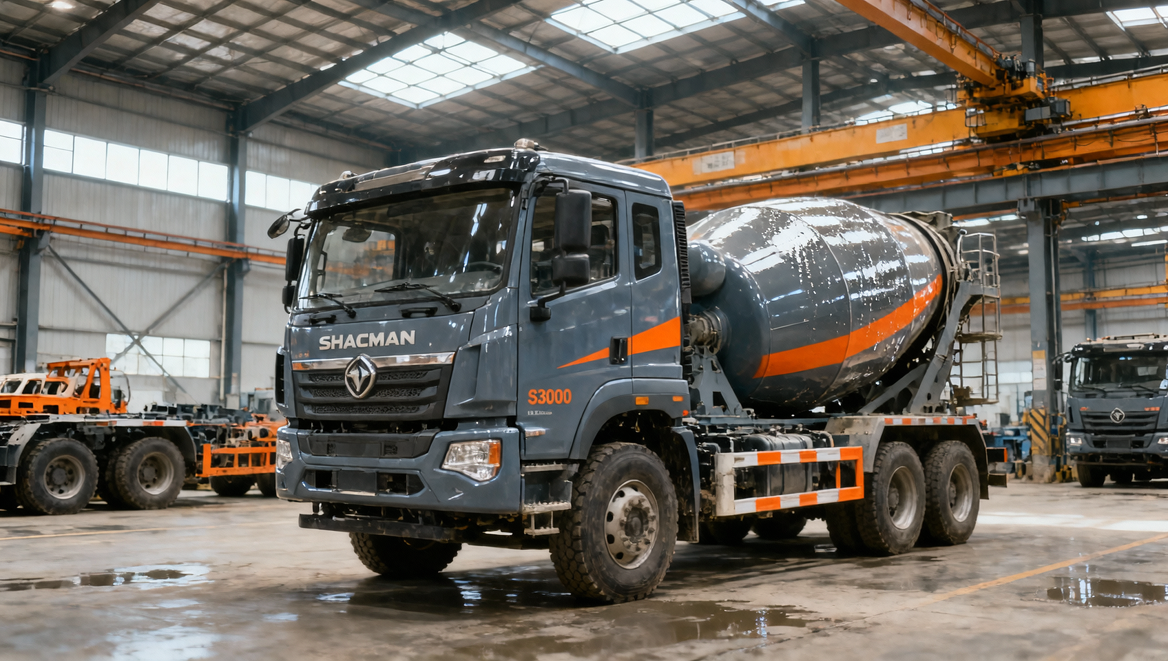 SHACMAN H3000 6×4 Cement Mixer deliveries slowed in early 2026 — not from demand, but logistics bottlenecks upstream