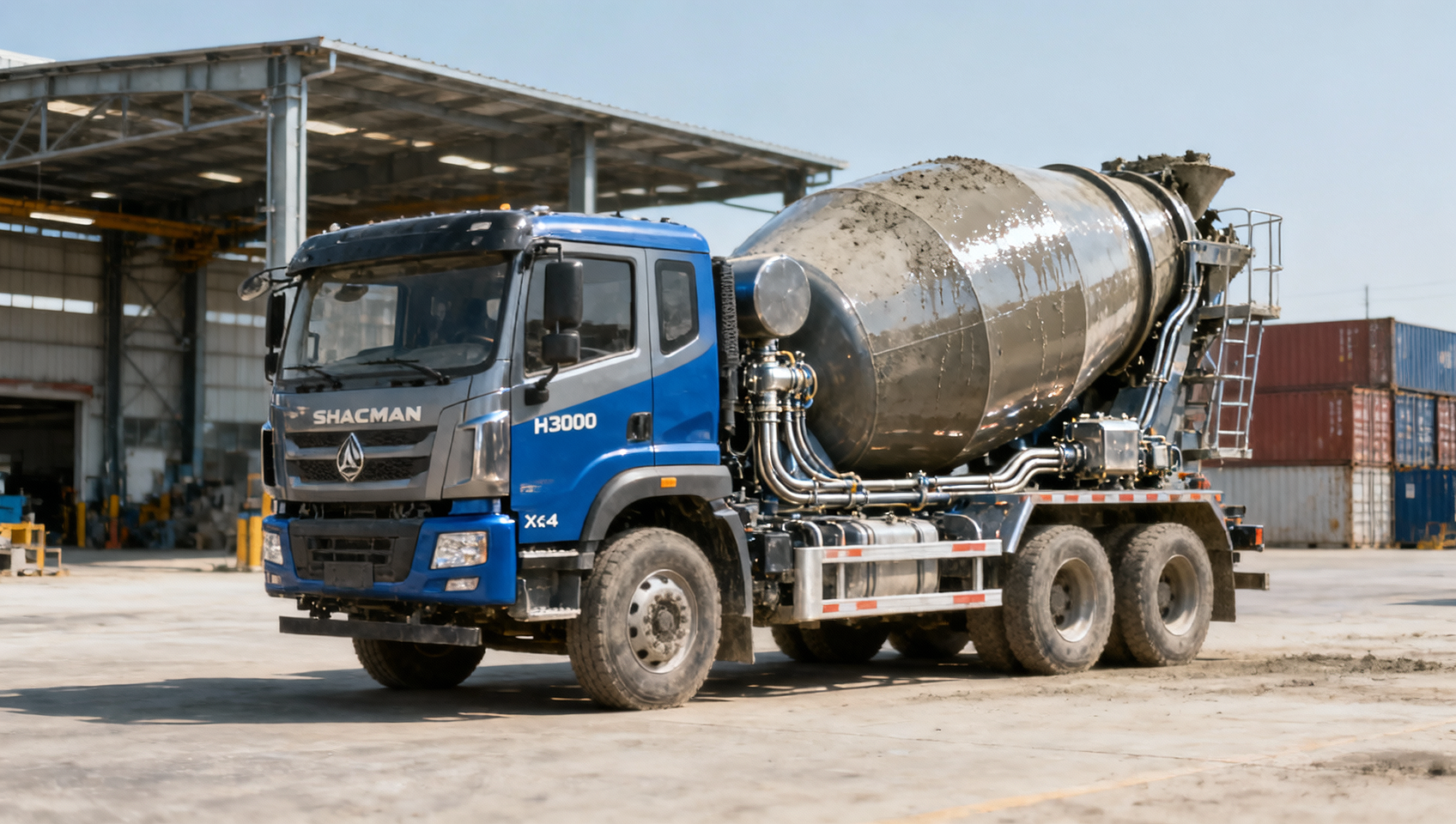 SHACMAN H3000 6×4 Cement Mixer fuel consumption varies by ±11% depending on drum rotation logic — not engine tuning