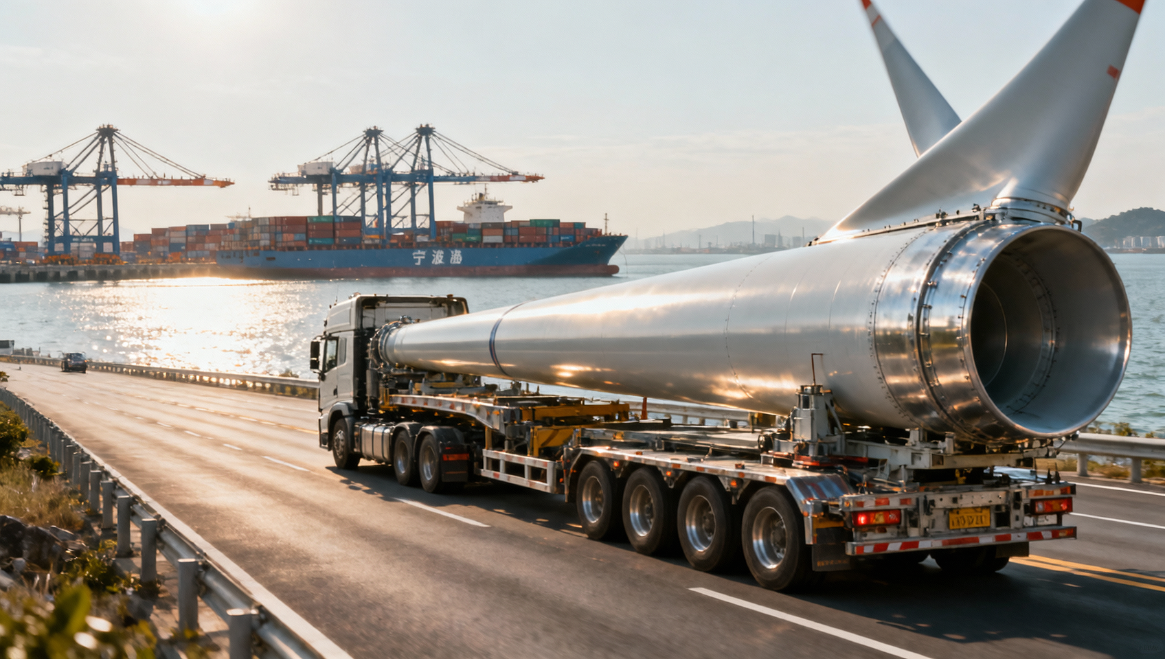 Shangyu Launches 'Oversized Transport One-Stop' Platform: Cross-Department Joint Approval for Over-Limit Transport Permits Completed Within 1 Working Day, Accelerating Land Transport Equipment Export Delivery