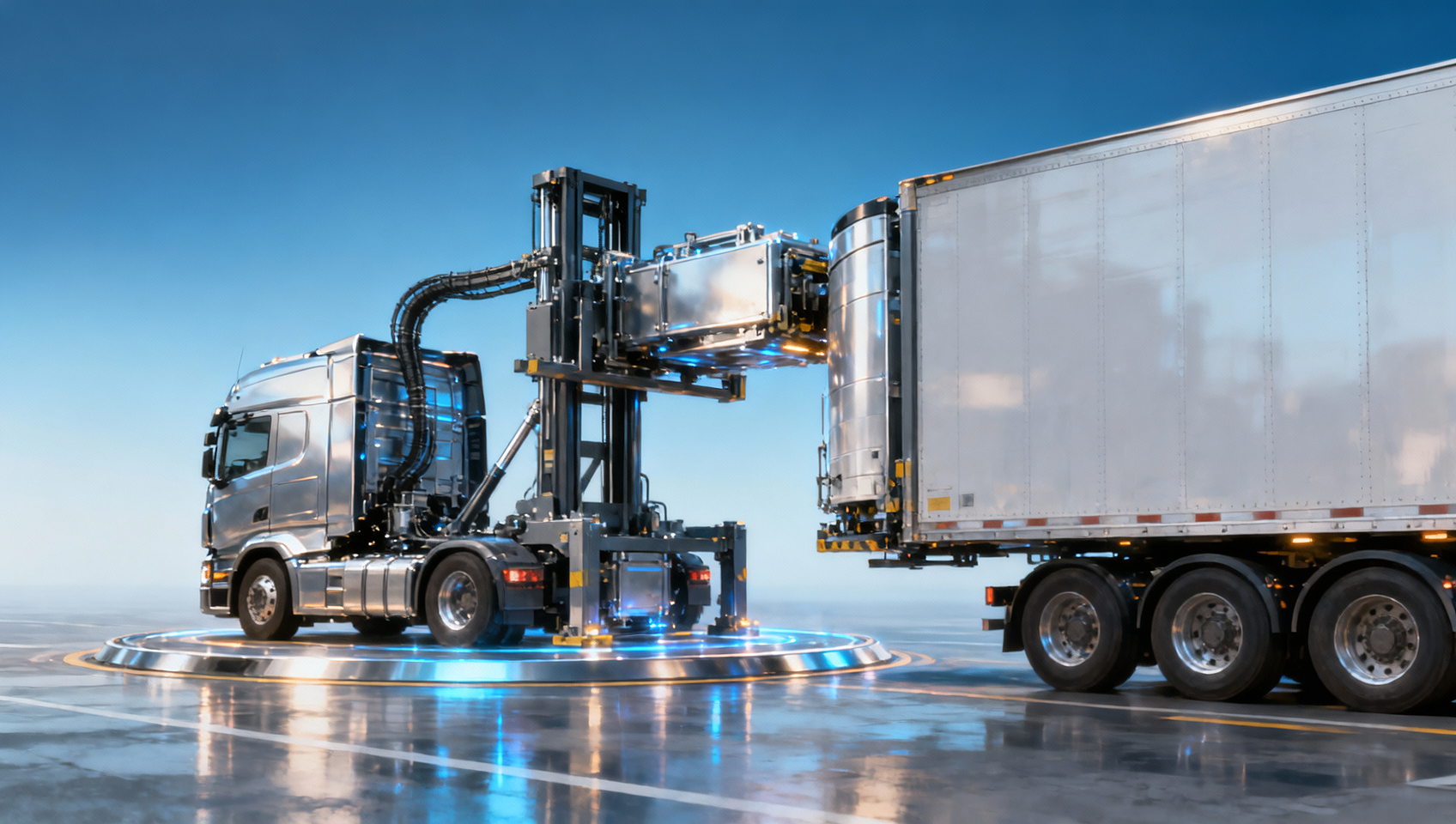 Weizhong Intelligent Manufacturing Launches Mass Production Line for Truck Turntables: Filling the Automation Gap in Small and Medium Logistics Parks