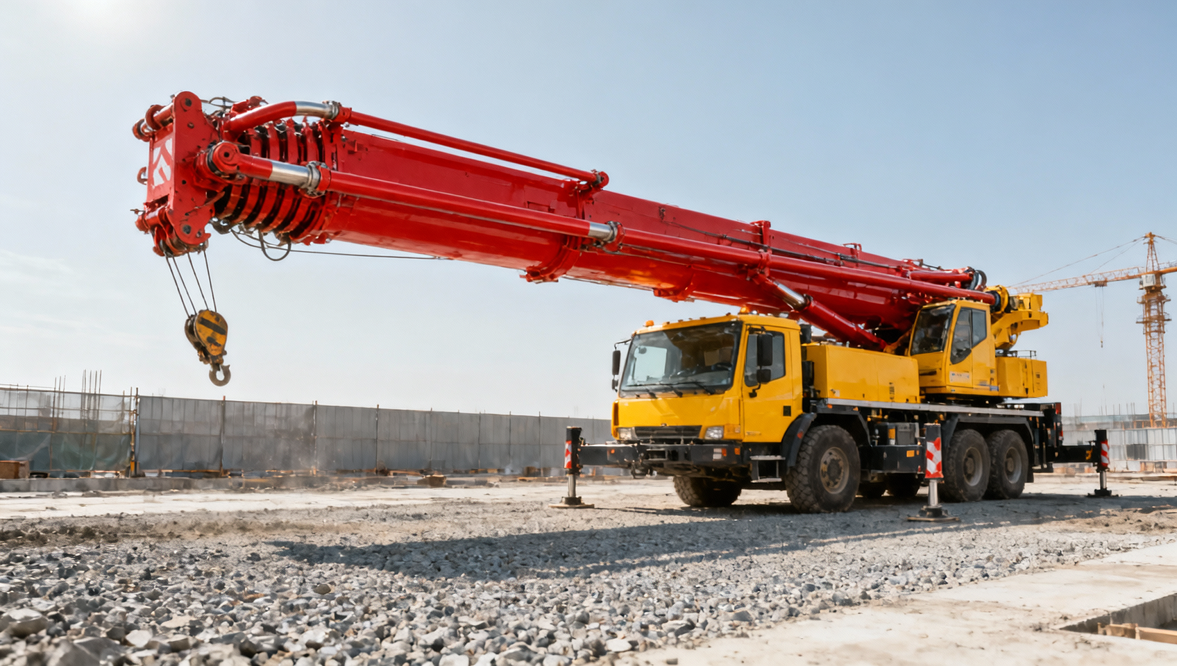 Concrete pump truck fuel consumption spikes above 18% when boom length exceeds 42m