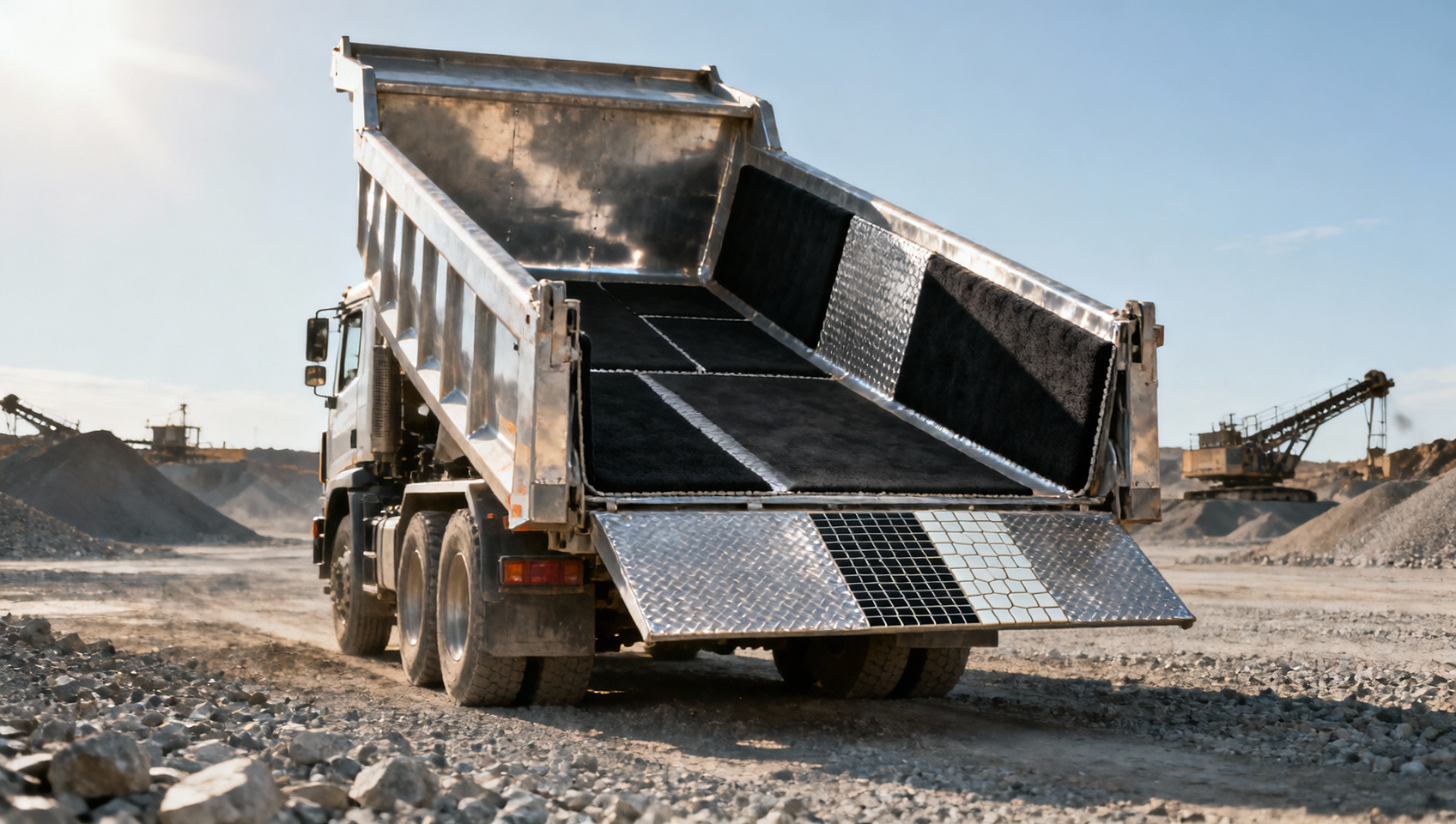 Dump truck body lining materials vary widely in abrasion resistance—here’s how they compare