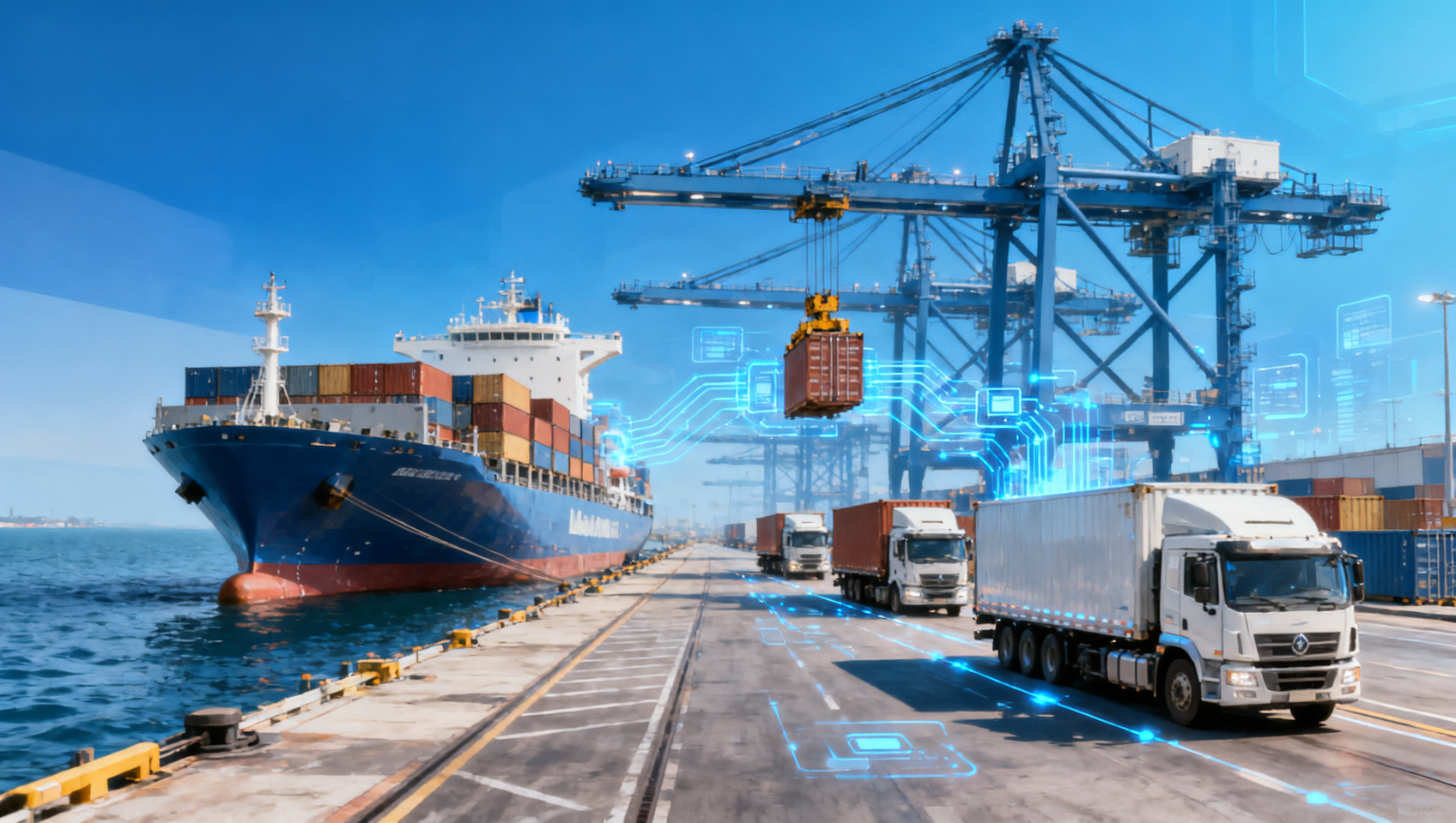 Shipping. Tech China's Smart Shipping 2030: AI & Truck Tech Export