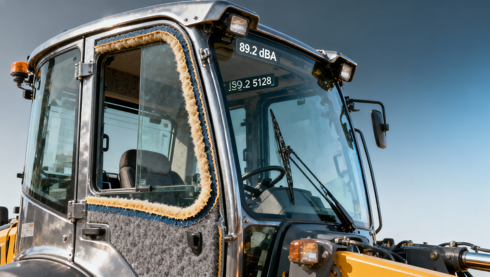 Construction truck cab noise levels exceed OSHA thresholds on 70% of mid-size sites