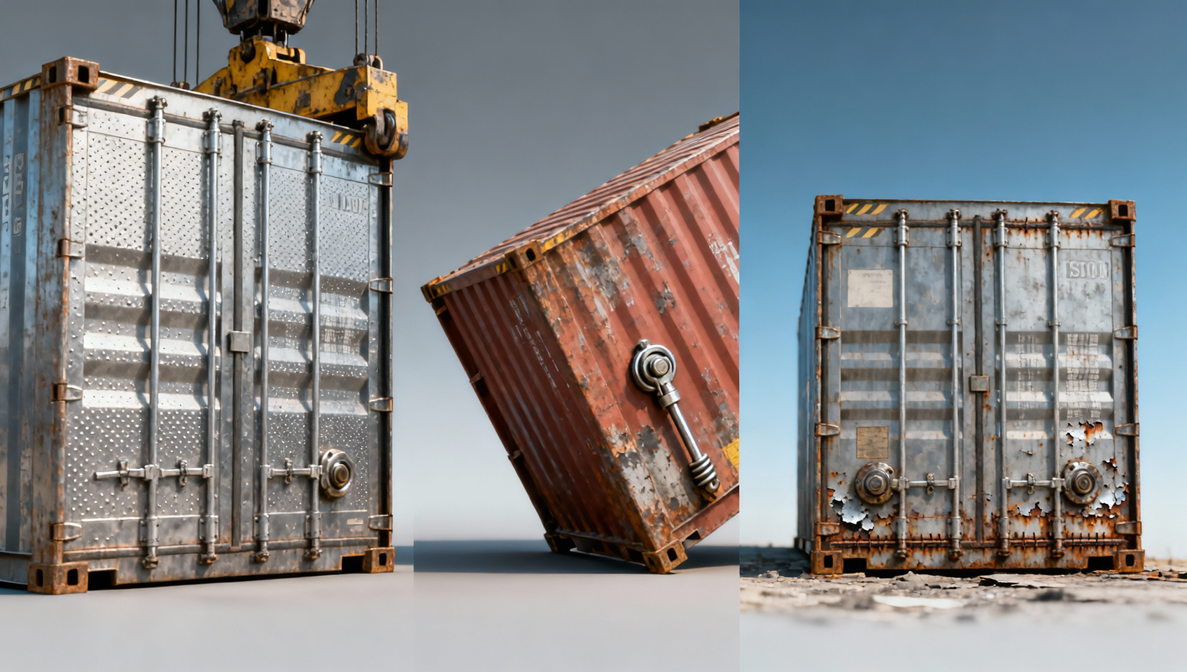 Container trailer twist lock wear patterns differ significantly by port handling method