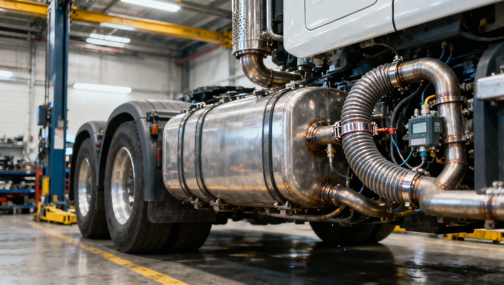 Truck exhaust system leaks that quietly raise operating costs