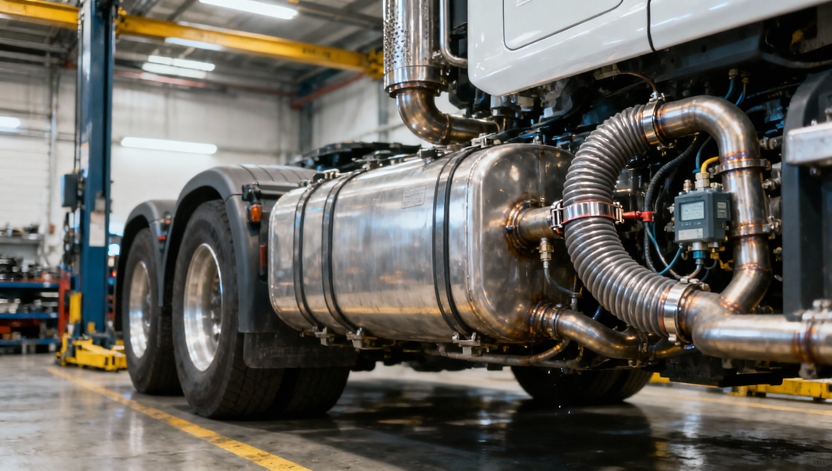 Truck exhaust system leaks that quietly raise operating costs