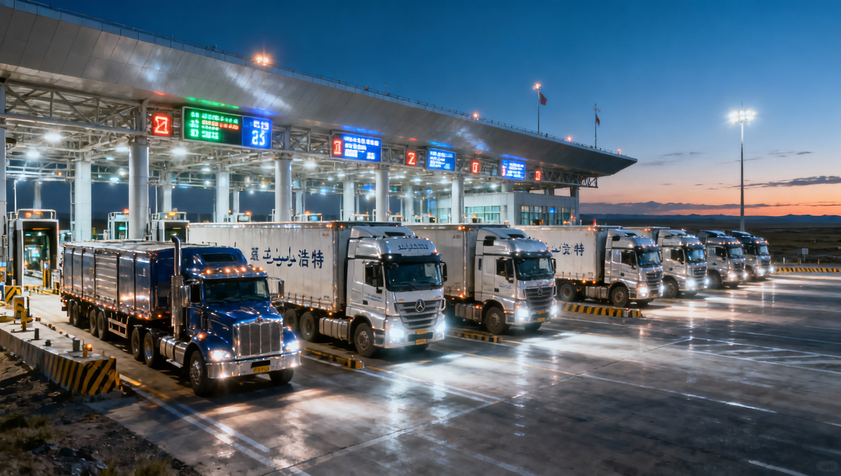 Erlianhot Highway Port Goes 24/7 for Heavy-Duty Truck Exports to Mongolia