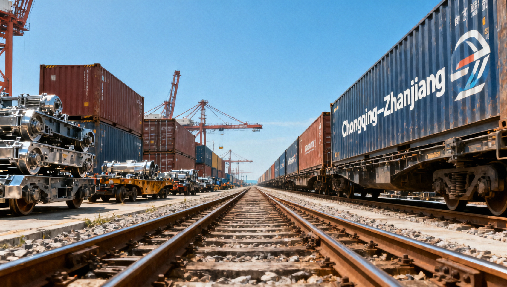 Chongqing-Zhanjiang 'One-Order' Export Clearance Live