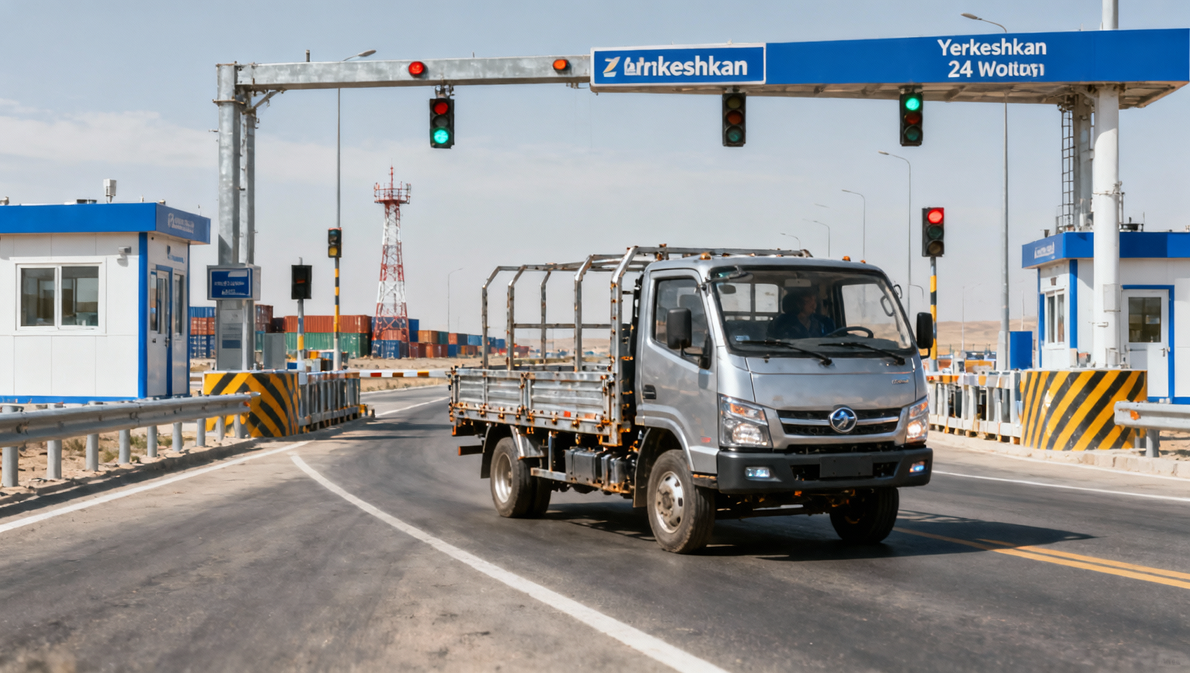 Yerkeshkan Port 24-Hour Freight: +87.4% Truck Traffic in First Month