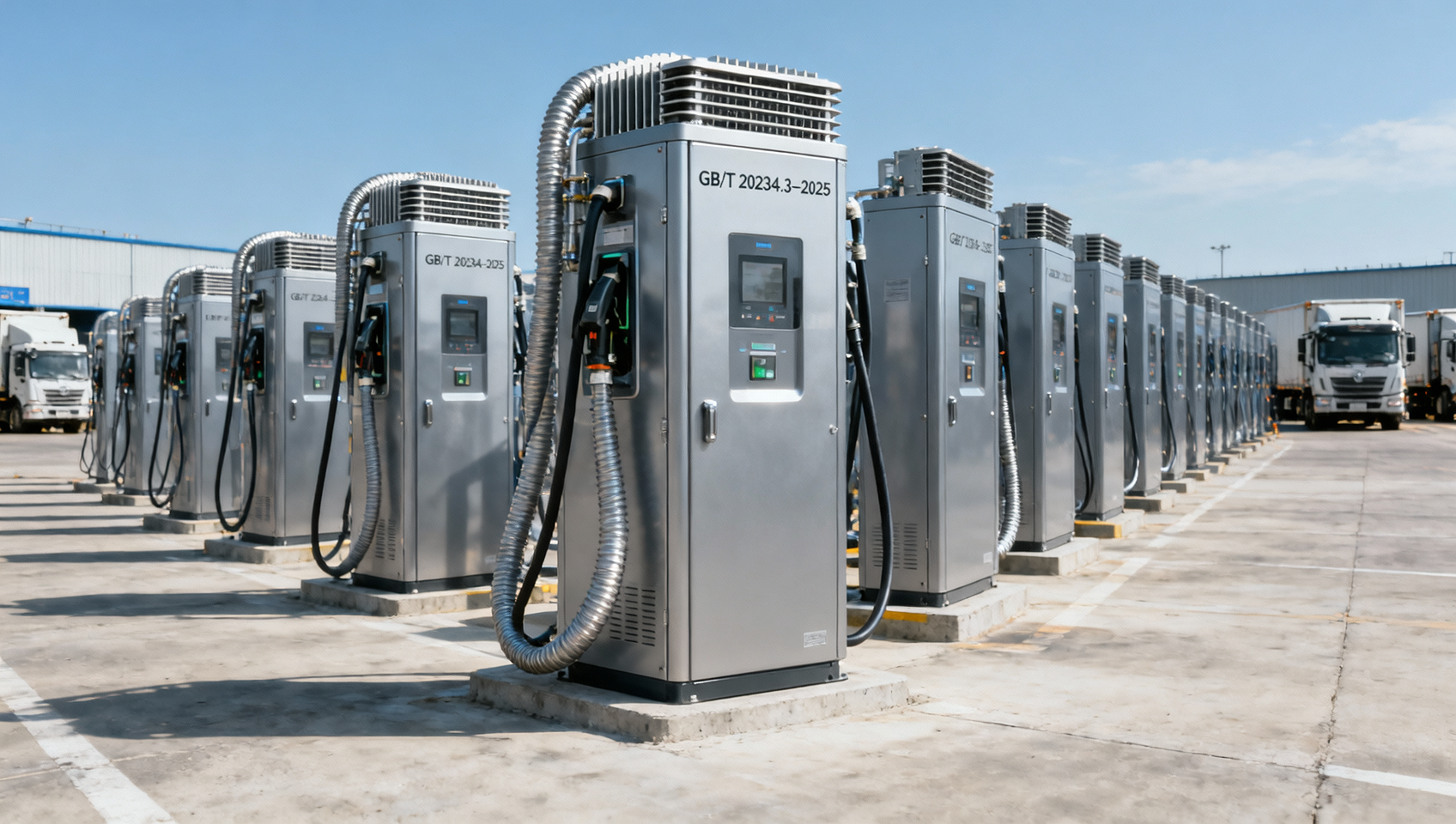 Jining, Shandong Builds 132 E-Heavy-Duty Truck Charging Stations
