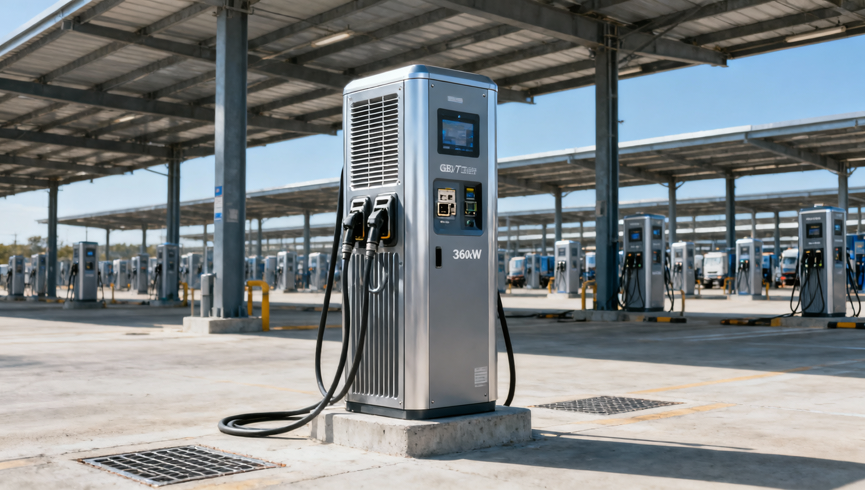 Jining, Shandong Builds 132 E-Heavy-Duty Truck Charging Stations