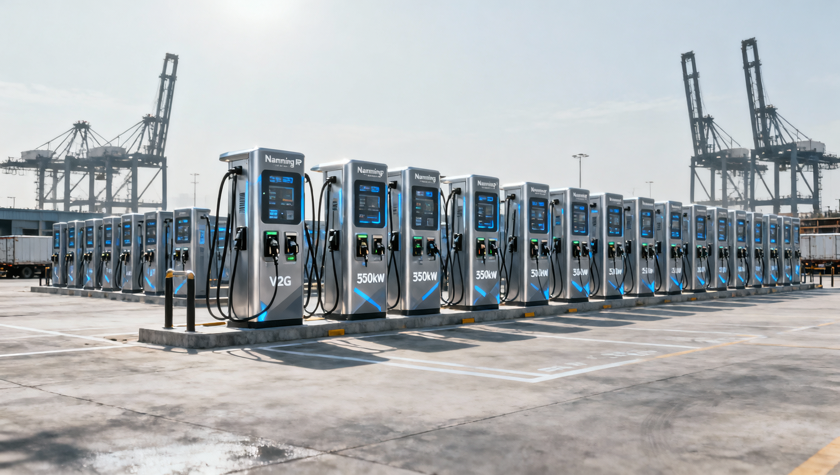 Nanning IRP Launches EV Freight Charging Station for W. Land-Sea Corridor