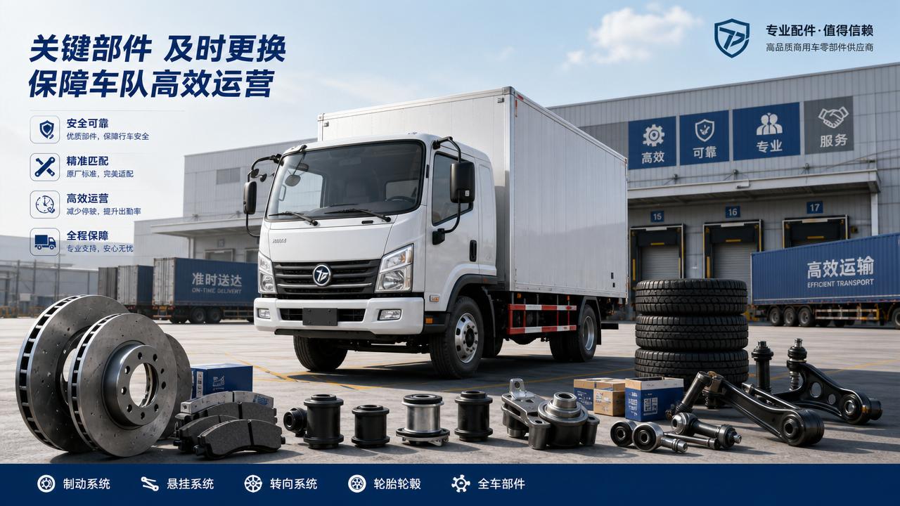 Commercial Vehicle Parts for Warehouse: Common Failures and Better Replacement Timing