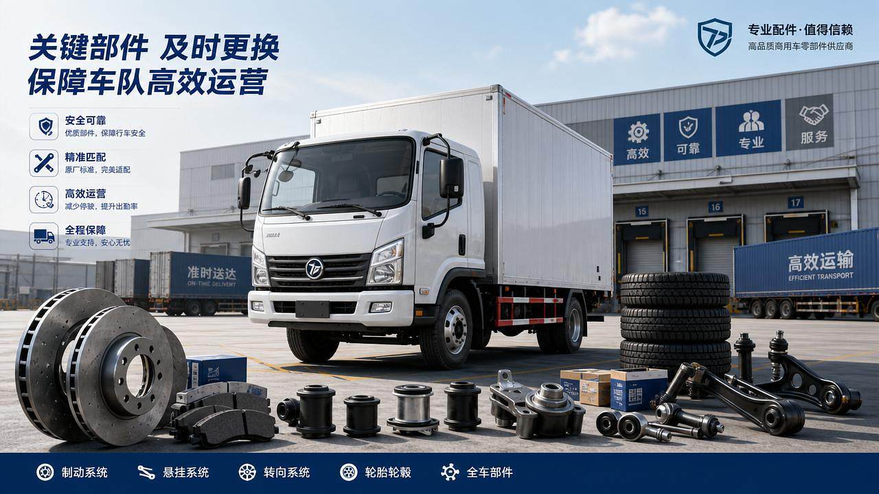 Commercial Vehicle Parts for Warehouse: Common Failures and Better Replacement Timing