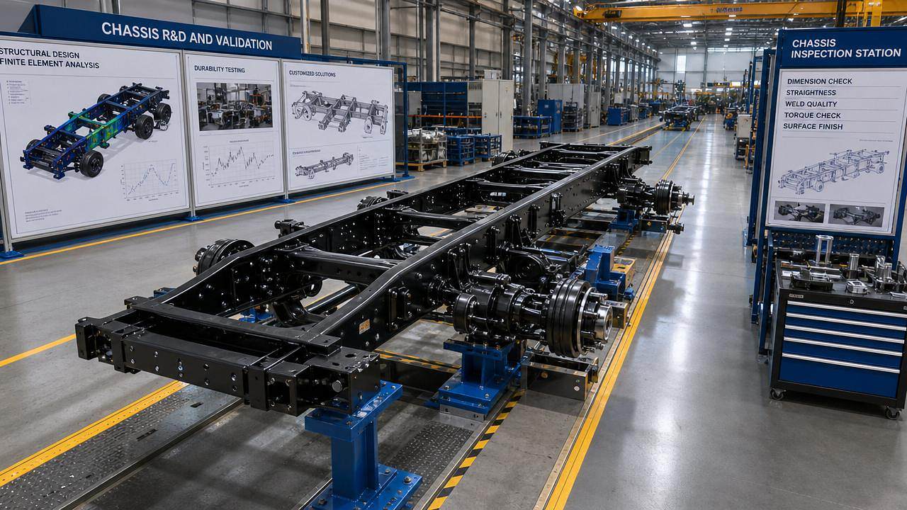 How to Evaluate a Heavy Truck Chassis Manufacturer With R&D Capability