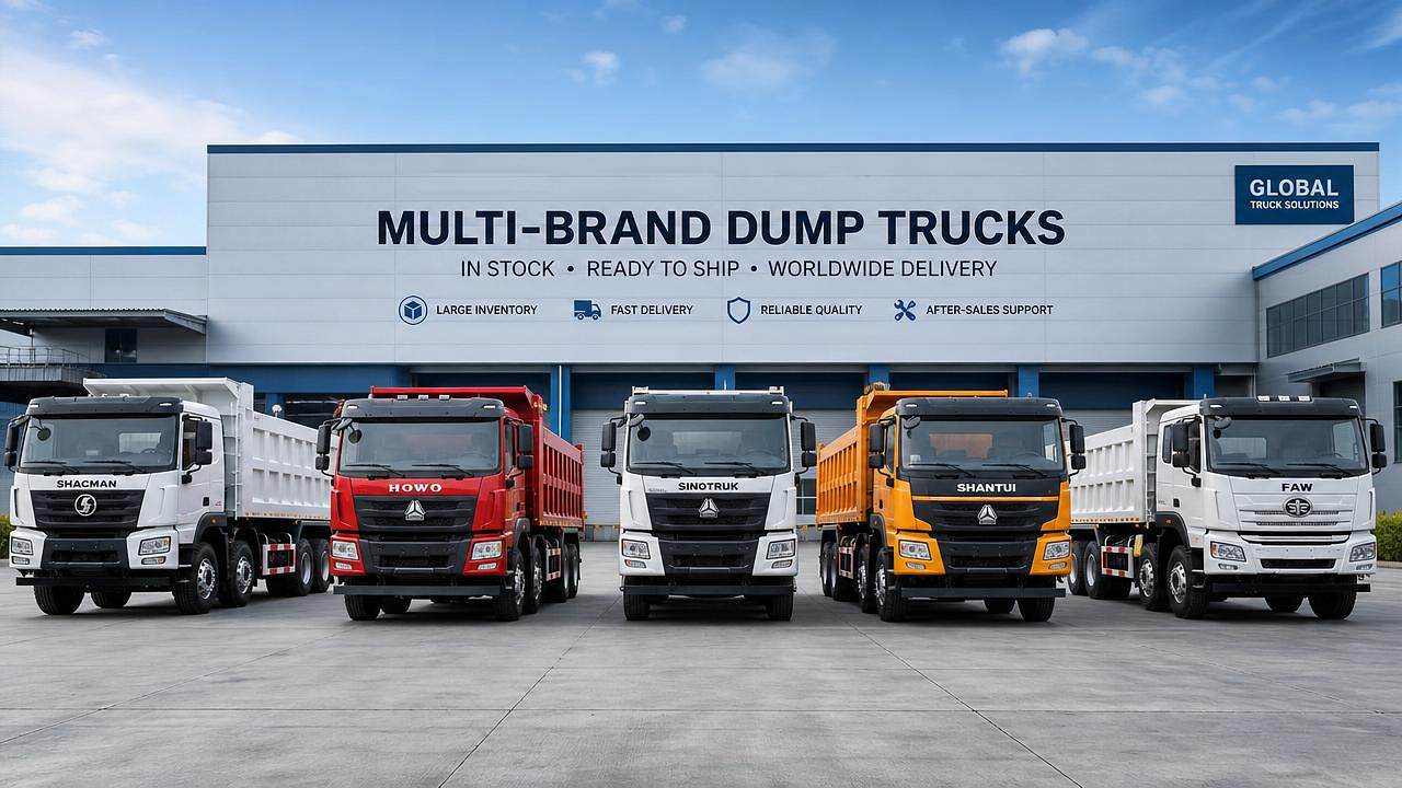 When a Dump Truck Distributor Is Better Than Direct Factory Buying