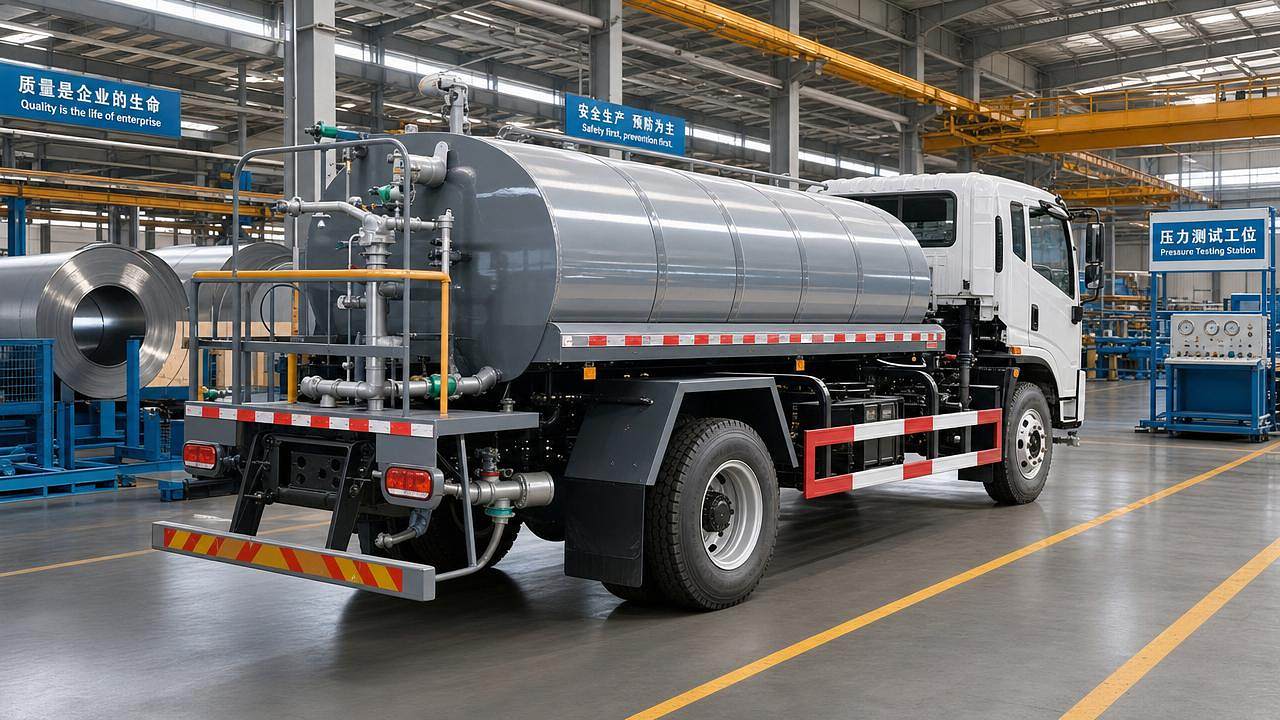 Inside a Water Truck Factory: Key Steps That Affect Build Quality