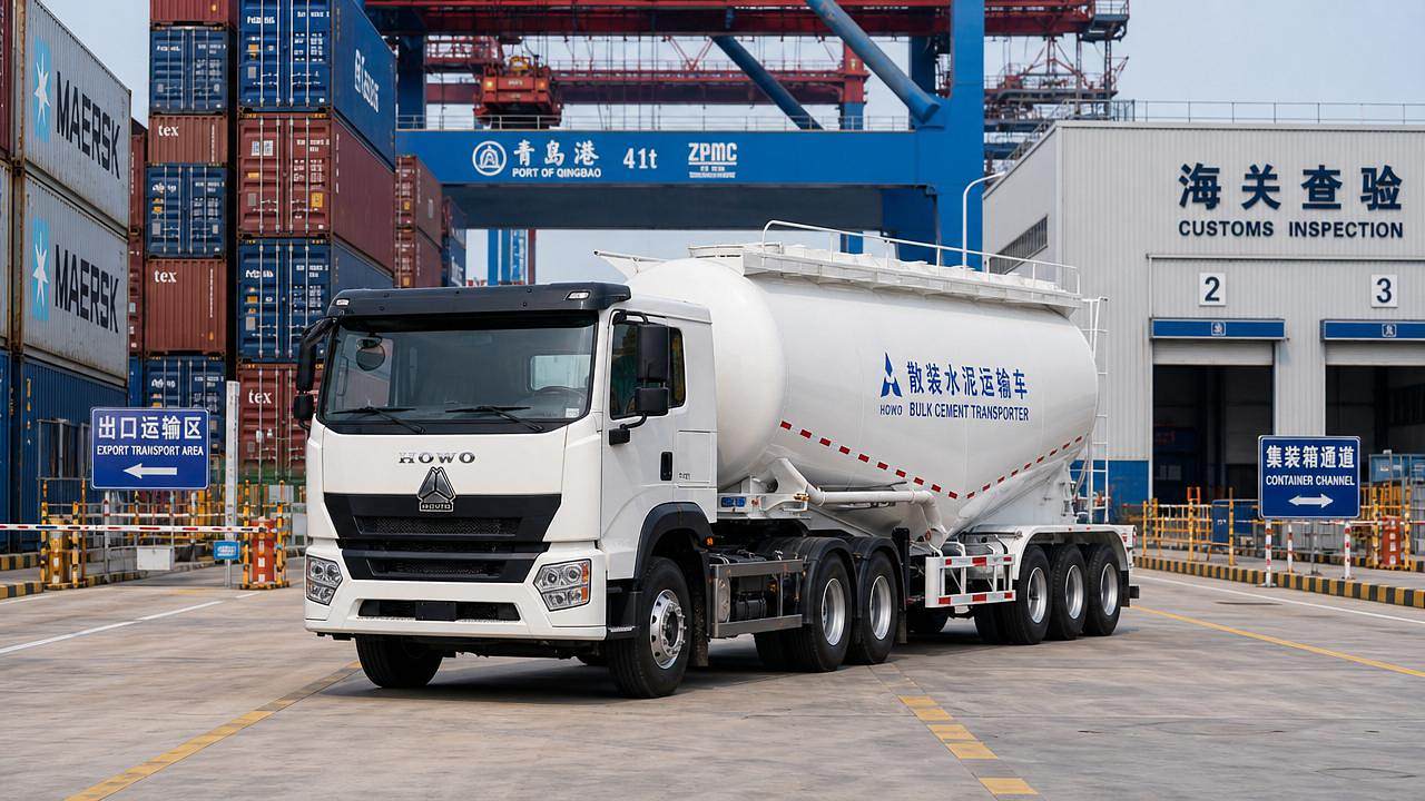Truck Cement Exporter Requirements for Smooth Port and Customs Handling