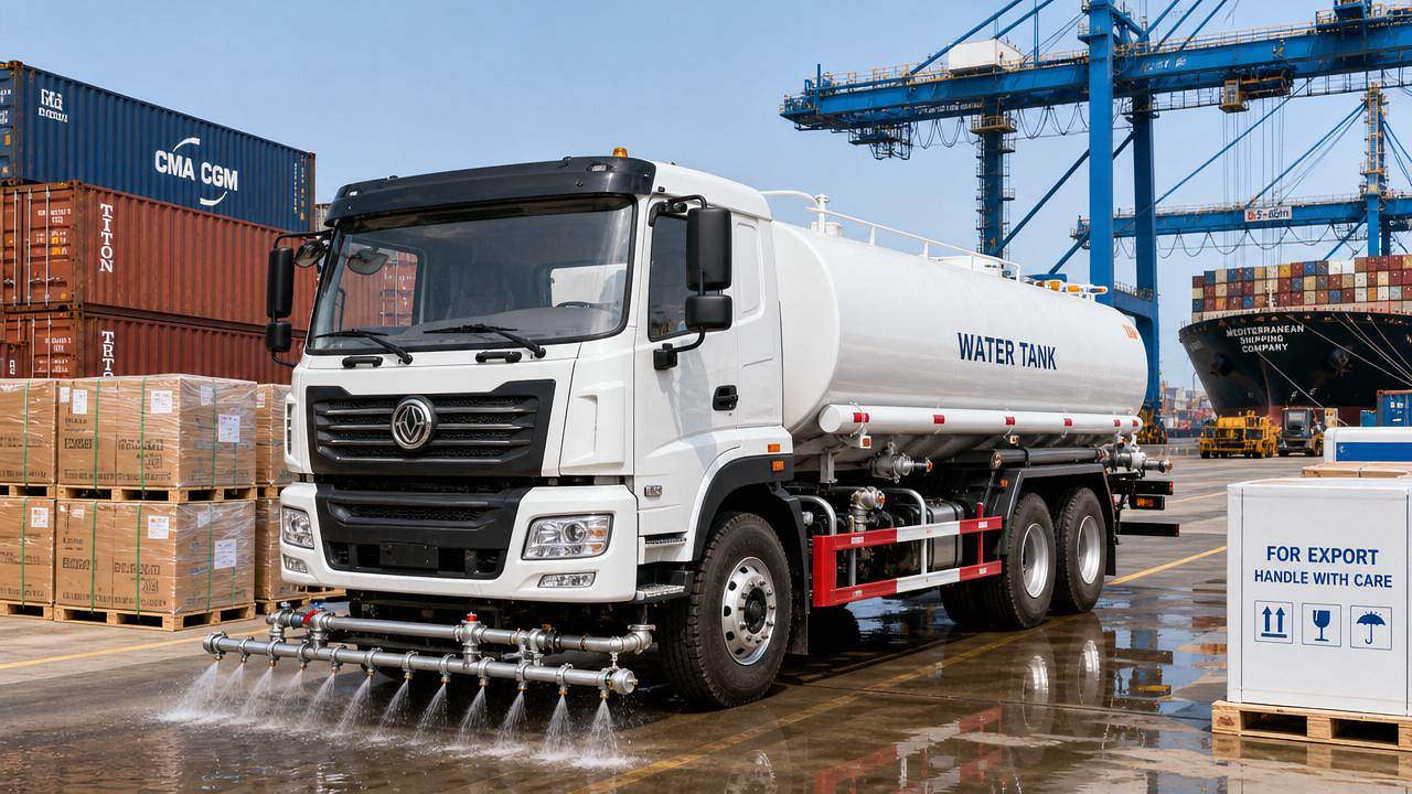 Water Truck Exporter Guide: Documents, Compliance, and Delivery Timing