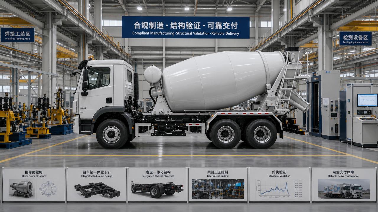 What a Truck Cement Mixer Manufacturer Should Prove Before Approval