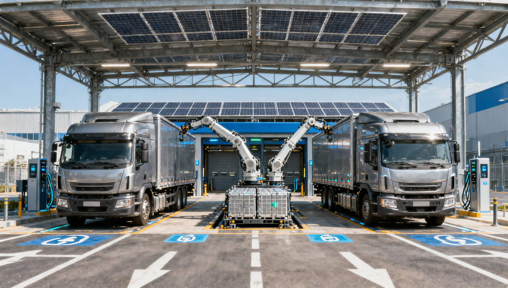 China Launches New Freight Hub Initiative Targeting Smart EV Truck Swapping