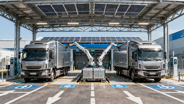 China Launches New Freight Hub Initiative Targeting Smart EV Truck Swapping