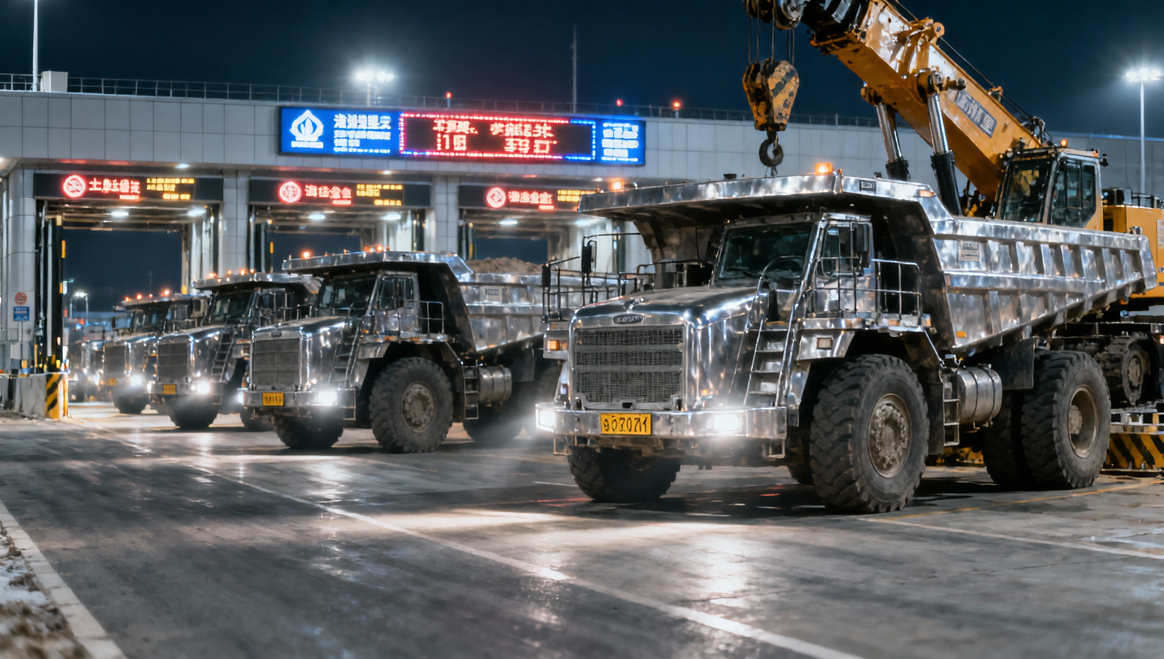 Manzhouli Highway Port 24-Hour Freight Clearance Boosts Heavy Equipment Exports
