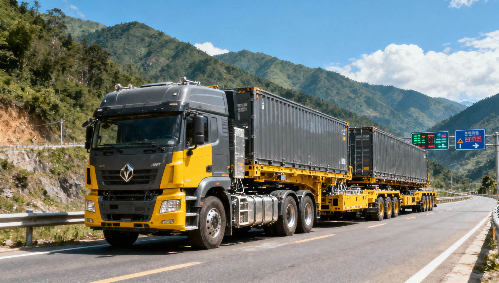 Xi'an–Laos Oversized Equipment Transport Route Launched