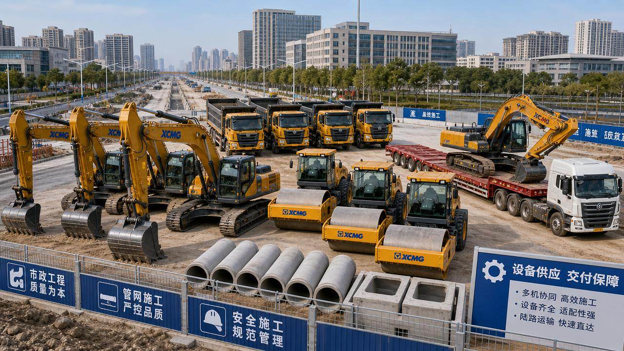 Choosing a Construction Machinery Supplier for Municipal Engineering