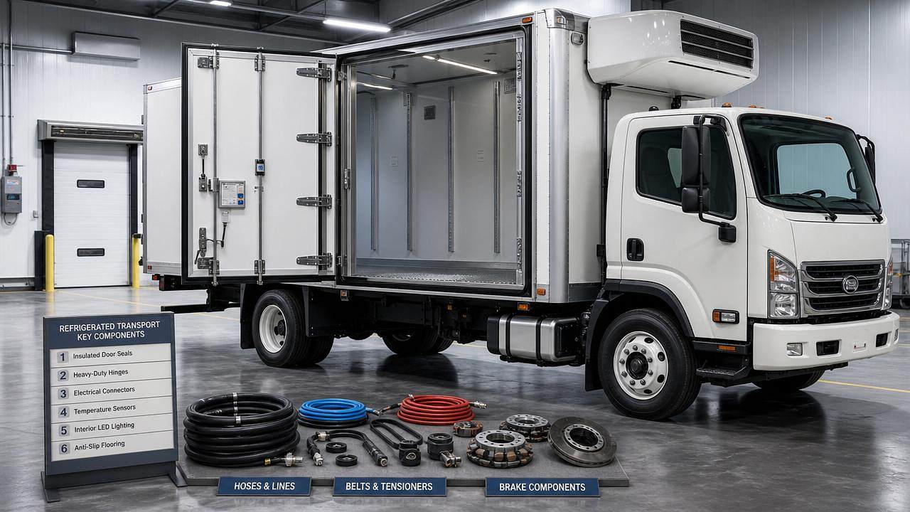 Commercial Vehicle Parts for Cold Storage: Reducing Failure in Daily Use