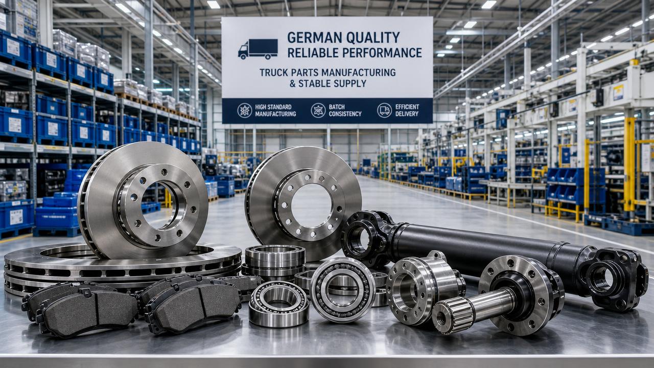 Choosing a Heavy Truck Parts Manufacturer in Germany for Stable Supply