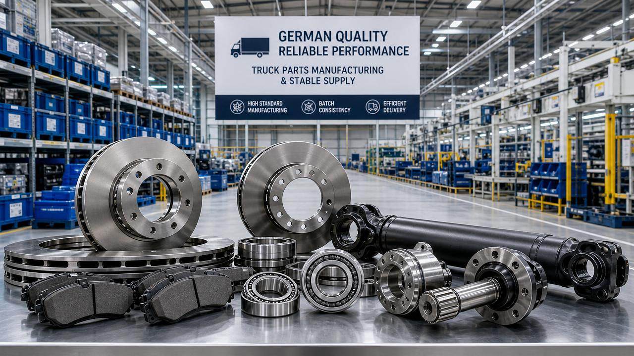 Choosing a Heavy Truck Parts Manufacturer in Germany for Stable Supply