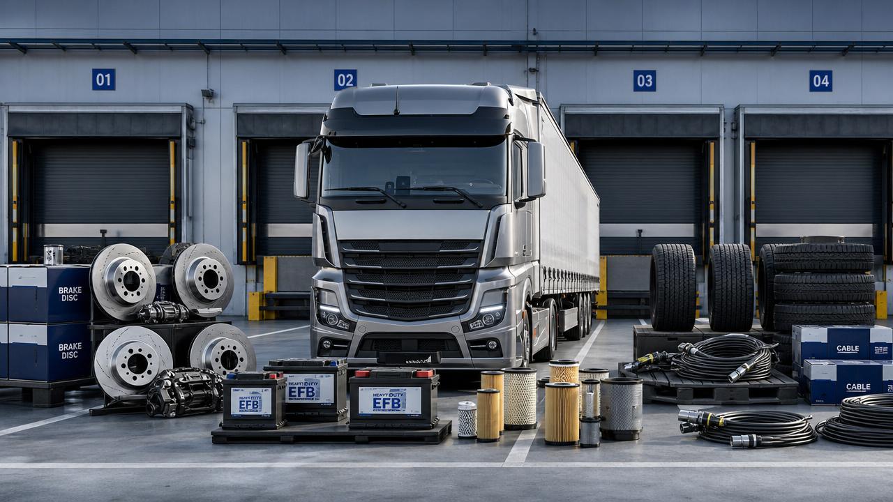 How Commercial Vehicle Parts for Warehouse Improve Daily Uptime