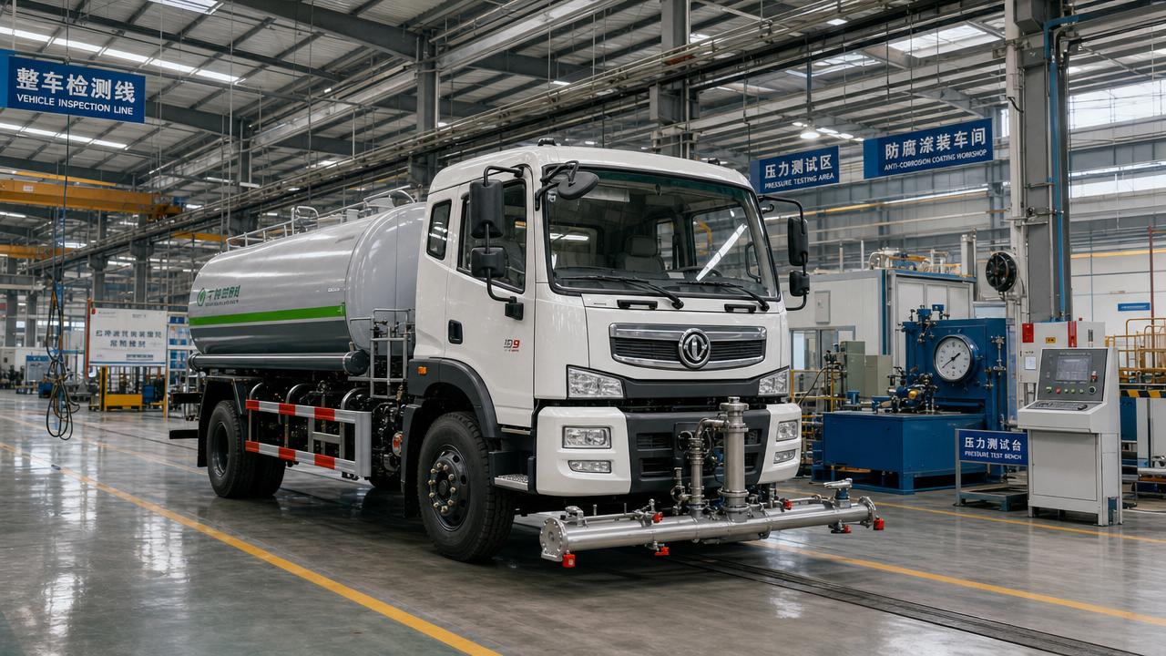 Inside a Water Truck Factory: What Quality-Control Steps Matter Most
