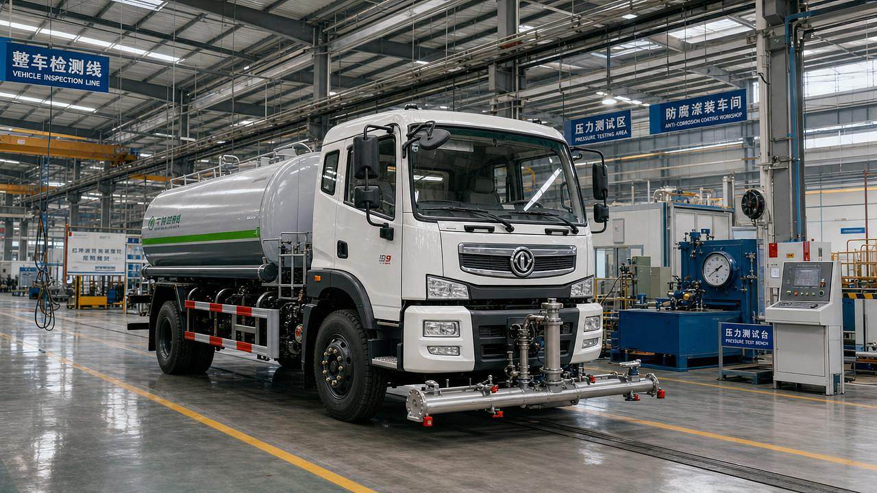 Inside a Water Truck Factory: What Quality-Control Steps Matter Most