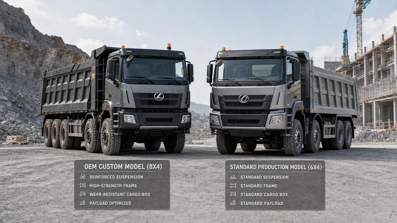 Dump Truck OEM or Standard Model: Which Fit Makes More Sense