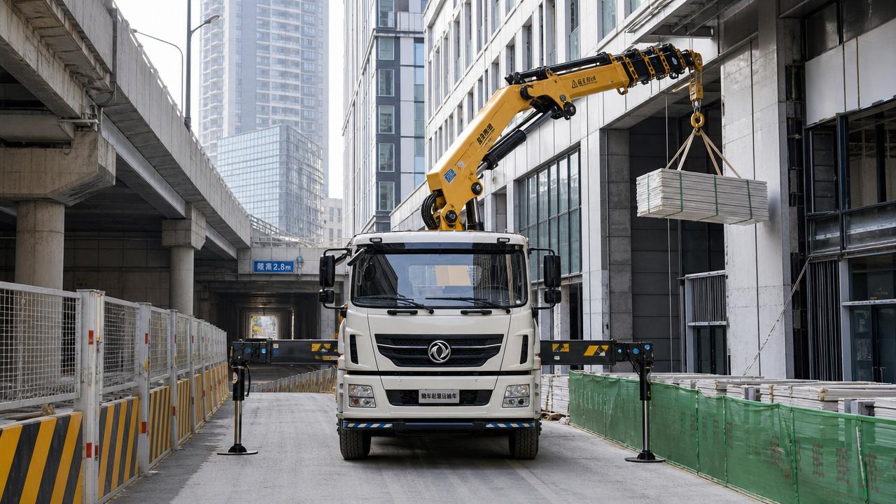 Crane Truck Manufacturer Comparison for Urban Lifting and Narrow Sites