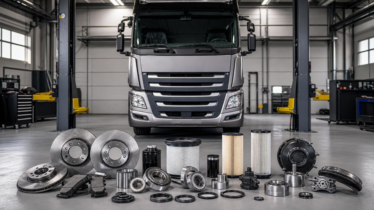 How Low-Maintenance Truck Spare Parts Reduce Downtime Over Time